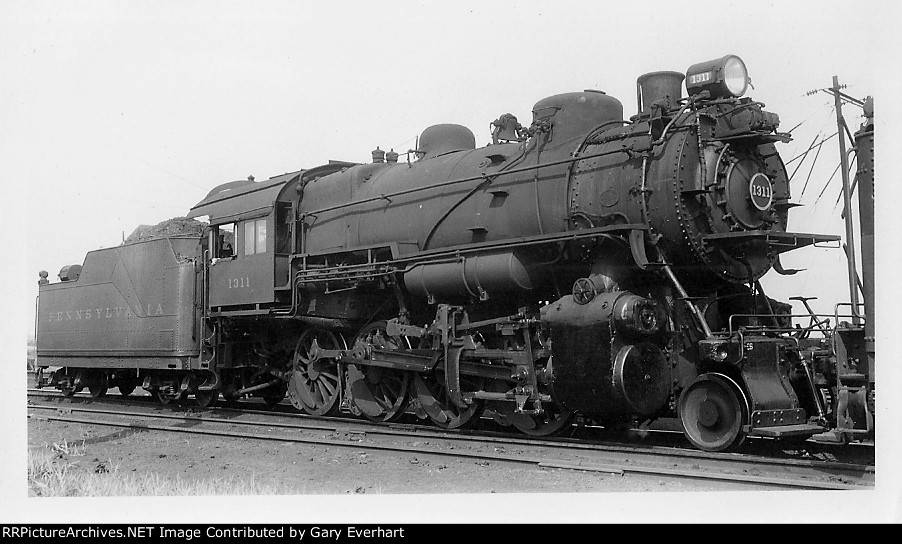 PRR 2-8-0 #1311 - Pennsylvania RR